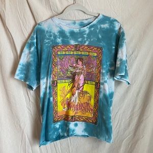 Tie dye Janis Joplin t shirt